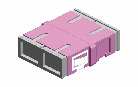 SC Duplex - SM/MM SC adaptor - Duplex